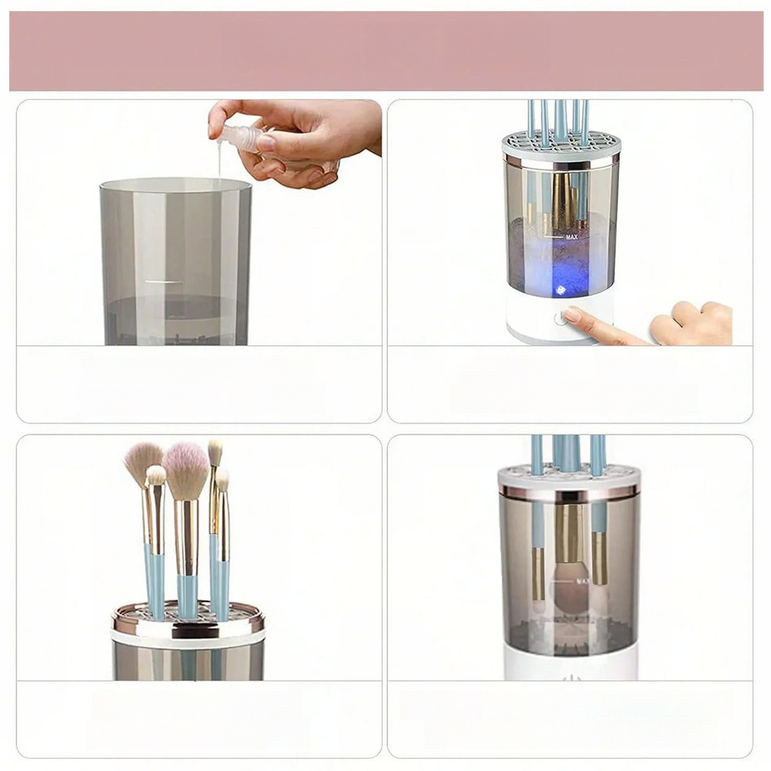 Frisker™ | BrushEase Pro Make-Up Schoonmaker