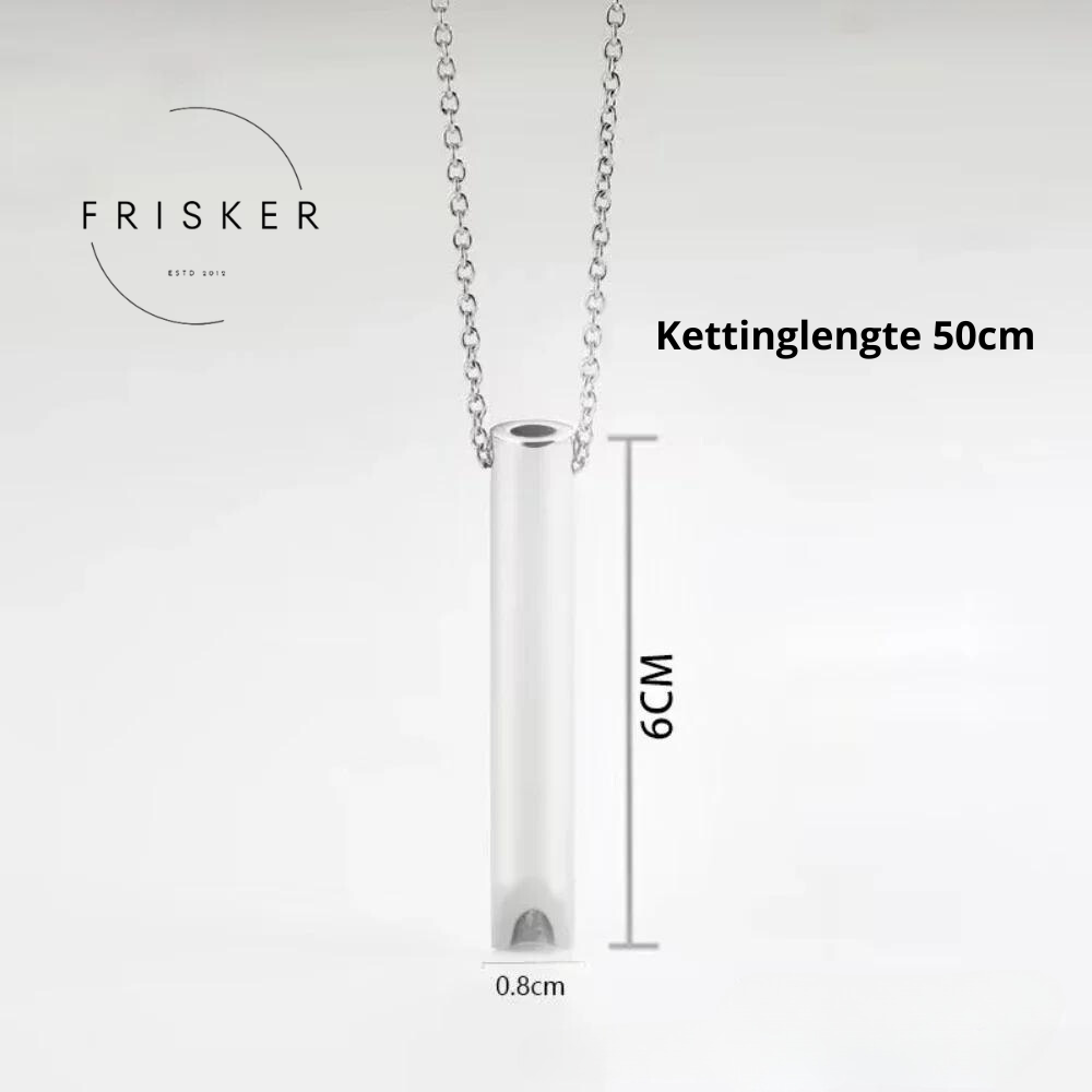 Frisker™ | Zenbreath Vermoeid van constante stress? Ontdek hoe onze stress ketting direct je gemoedsrust herstelt.