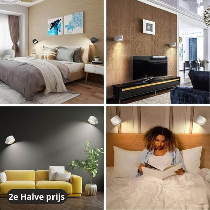 De Frisker™ | Endless Wandlamp | Licht en uitnodigend in elk plekje thuis