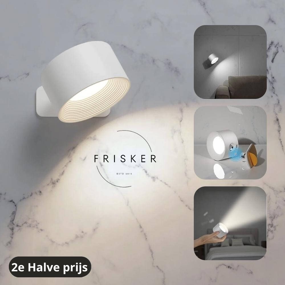 De Frisker™ | Endless Wandlamp | Licht en uitnodigend in elk plekje thuis