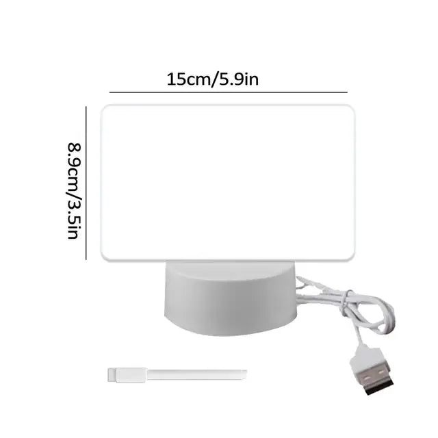 Frisker™ | Tekennachtlampje voor blijvende berichten