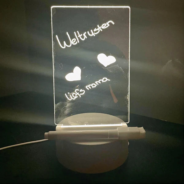 Frisker™ | Tekennachtlampje voor blijvende berichten