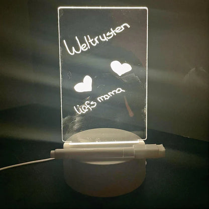 Frisker™ | Tekennachtlampje voor blijvende berichten