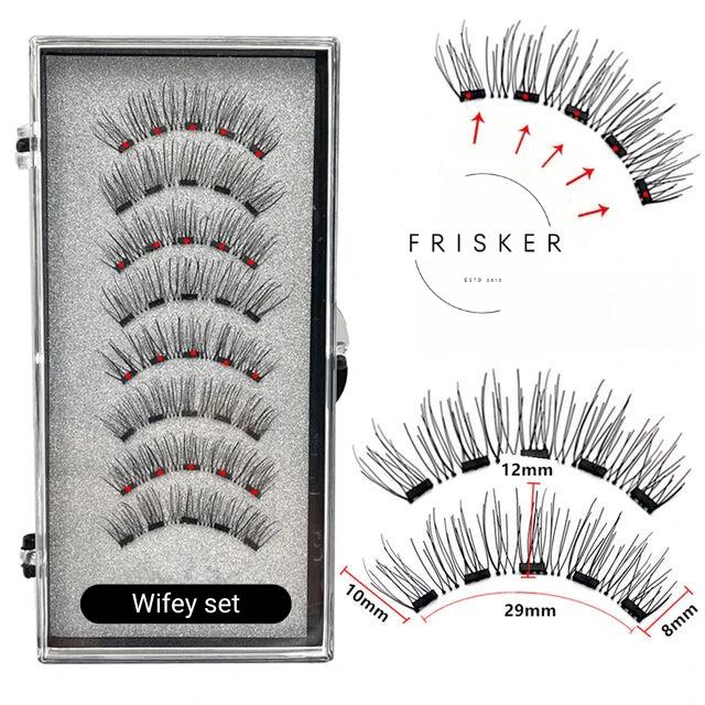 De Frisker™ | WimperSlot Perfect Passende Magnetische Wimpers